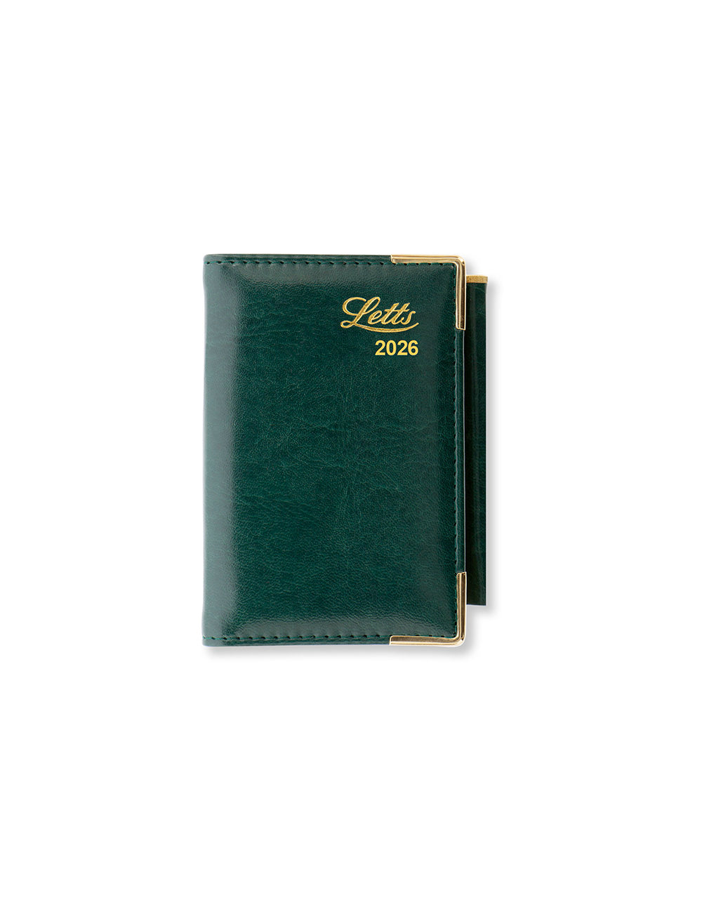 Letts of London Lexicon Mini Pocket Week to View Diary with Planners 2026 - English Green 26-TL3EPAGN #colour_green
