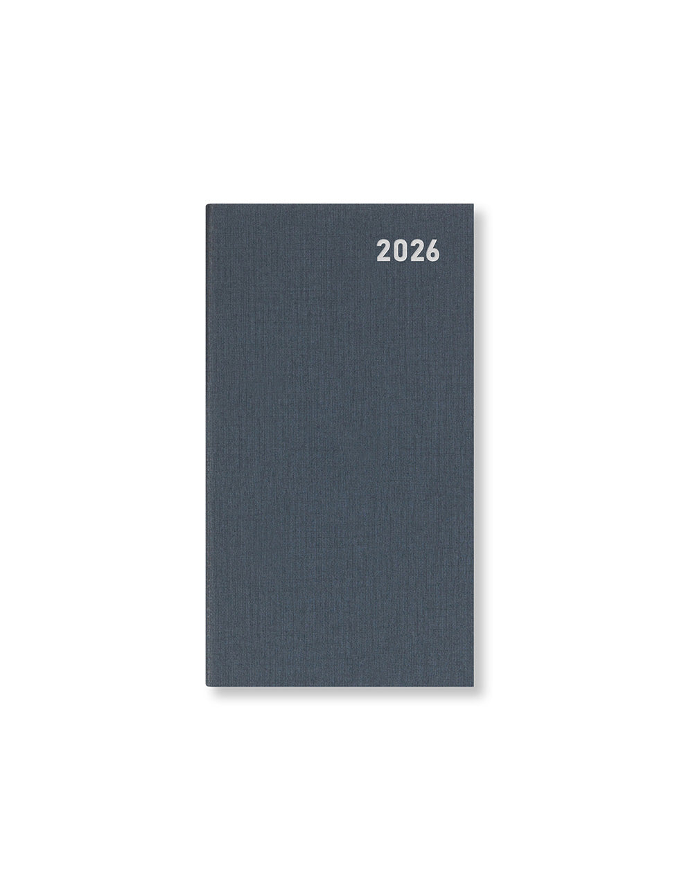 Letts of London Principal Medium Pocket Week to View Diary 2026 - Sunday Start - English Grey 26-TP3NGY #colour_grey
