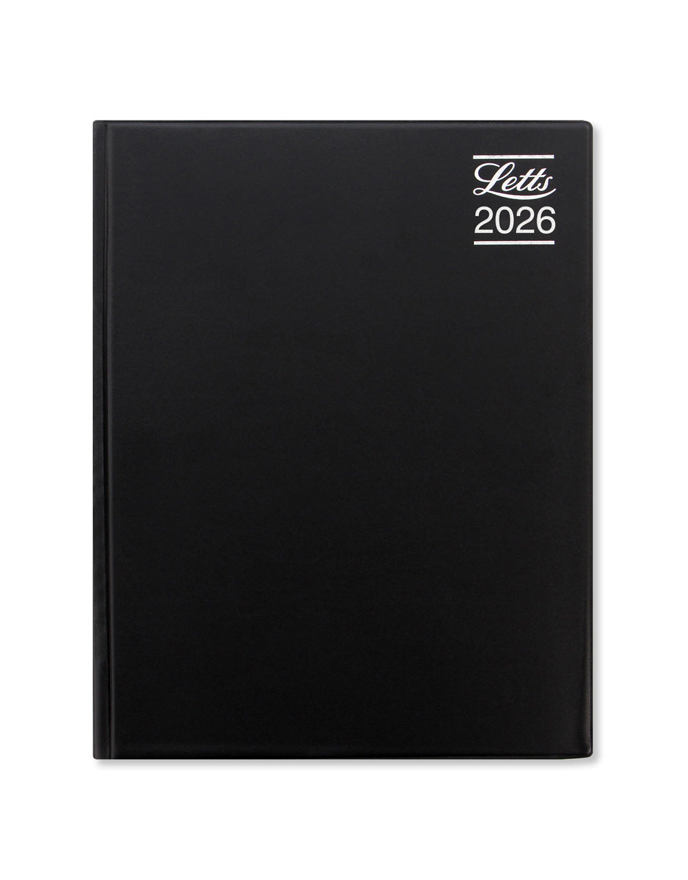 Rhino A4 Week to View Diary with Appointments, Notes and Planners 2026 Black - English 26-TR3ZABK#colour_black