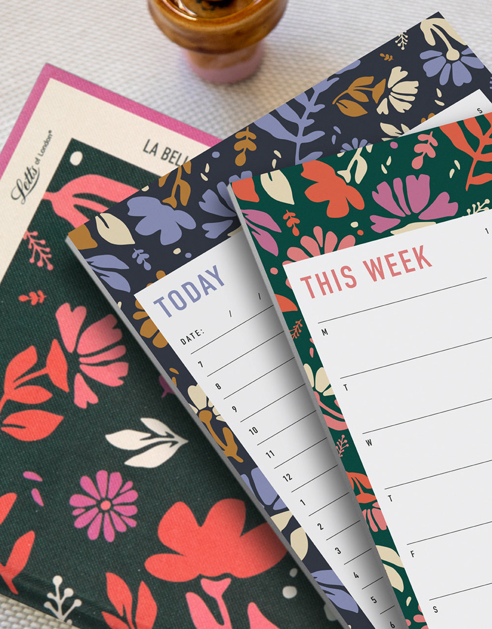 La Belle Nature A5 This Week Notepad 990354 - Letts of London