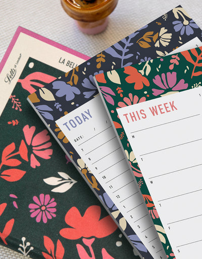 La Belle Nature A5 This Week Notepad 990354 - Letts of London