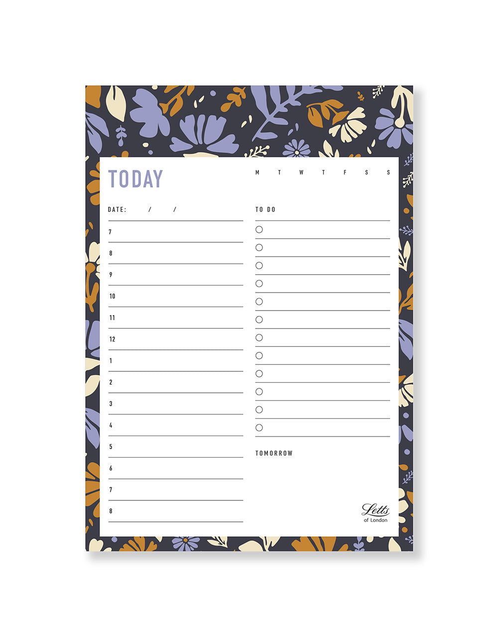 La Belle Nature A5 Today Notepad 990355 - Letts of London