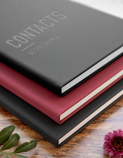 Conscious Evergreen A5 Address Book 990361 - Letts of London