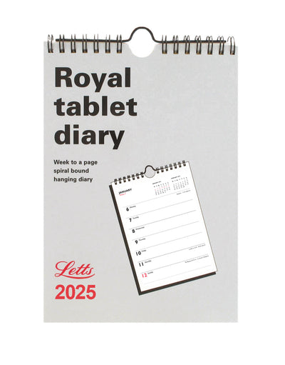 Business Weekly Tablet Wall Calendar 2025