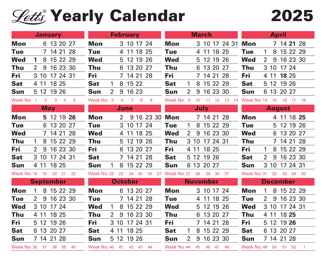 business-calendar-yearly-diary-2025-year-to-view-letts-of-london-letts-uk