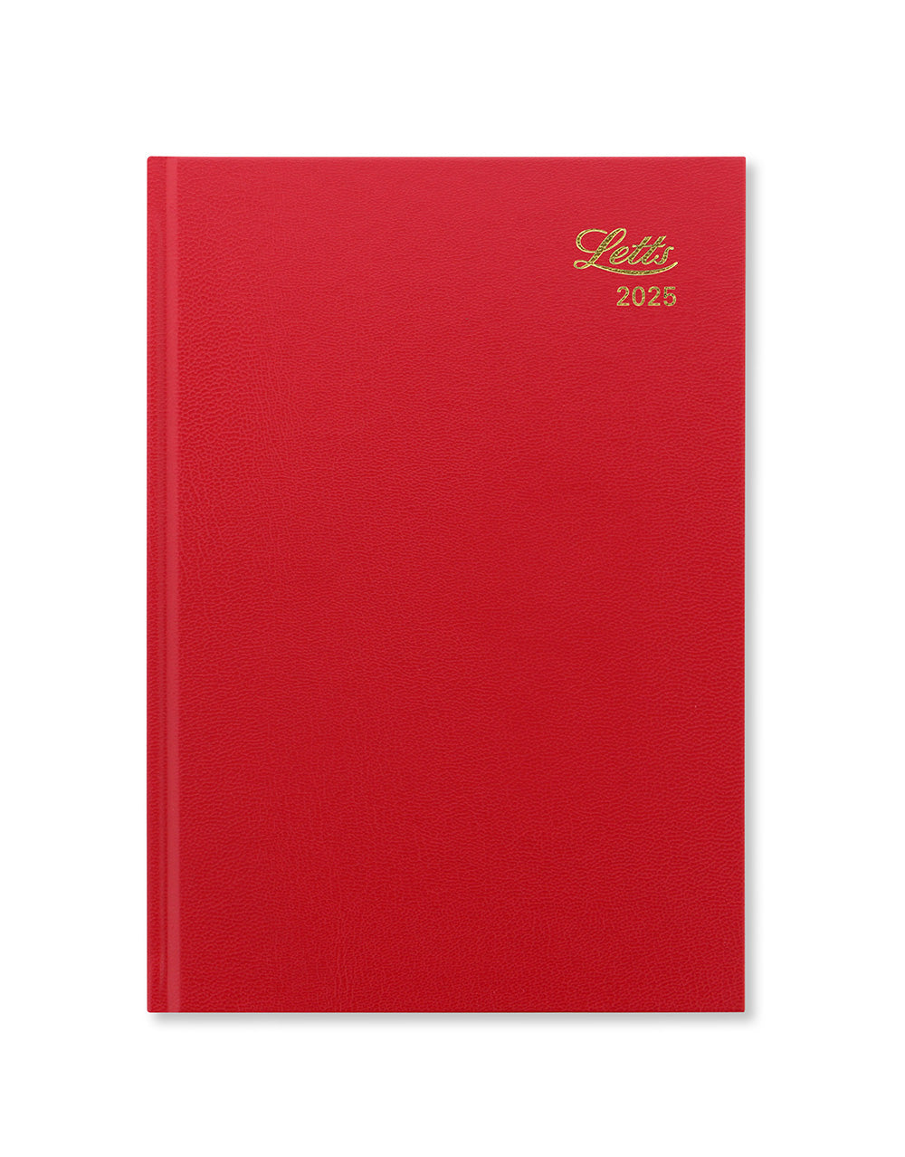 Standard A5 Day to Page Diary 2025 - English 25-T31XRD#colour_red