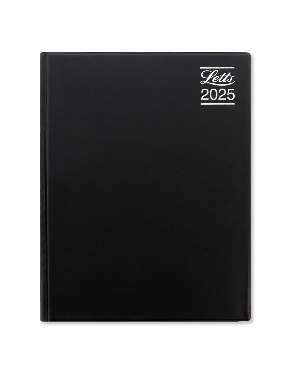 Rhino A4 Week to View Diary with Appointments, Notes and Planners 2025 Black - English 25-TR3ZABK#colour_black