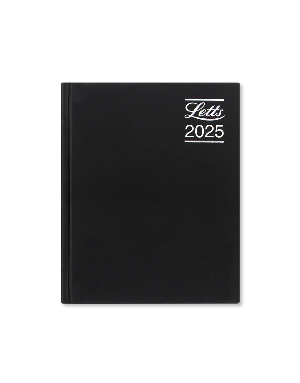 Rhino A5 Day to a Page Diary with Appointments, Notes and Planners 2025 - English 25-TR1XABK#colour_black