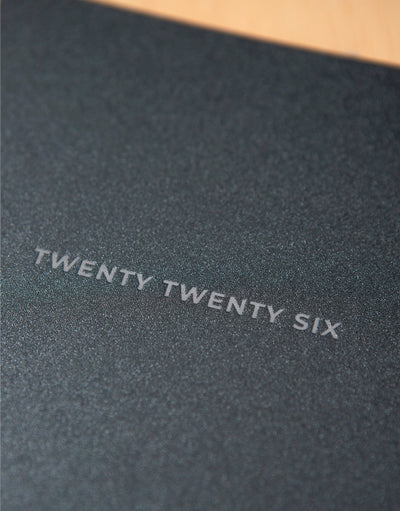 Letts of London Titanium A6 Day to a Page Diary with Appointments 2026 - Multilanguage Charcoal 26-082591 #colour_charcoal