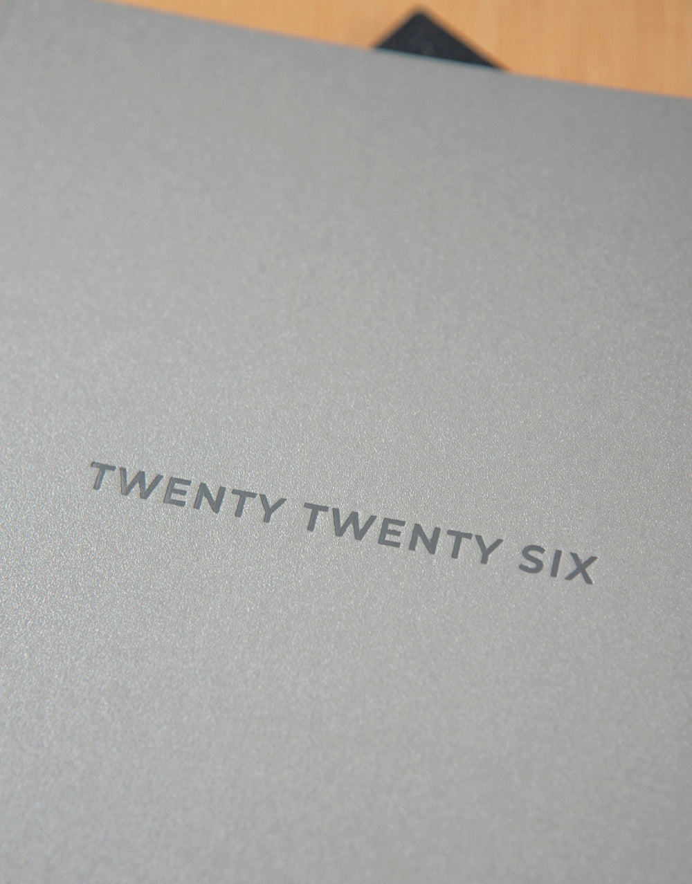 Letts of London Titanium A6 Day to a Page Diary with Appointments 2026 - Multilanguage Charcoal 26-082592 #colour_silver