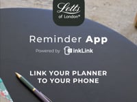 Letts of London Reminder App #colour_bleu