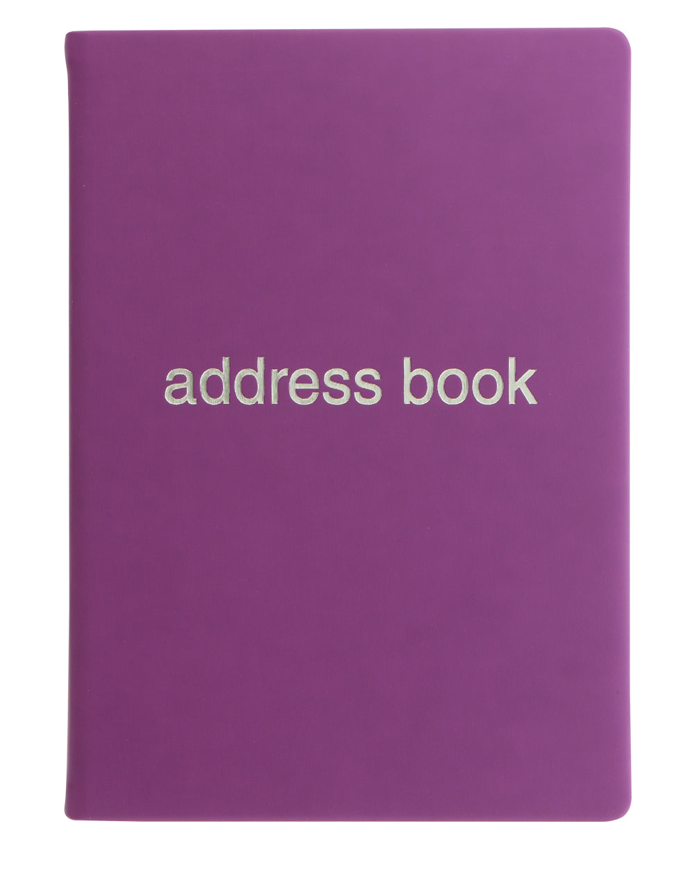 Dazzle A5 Address Book Purple#colour_purple