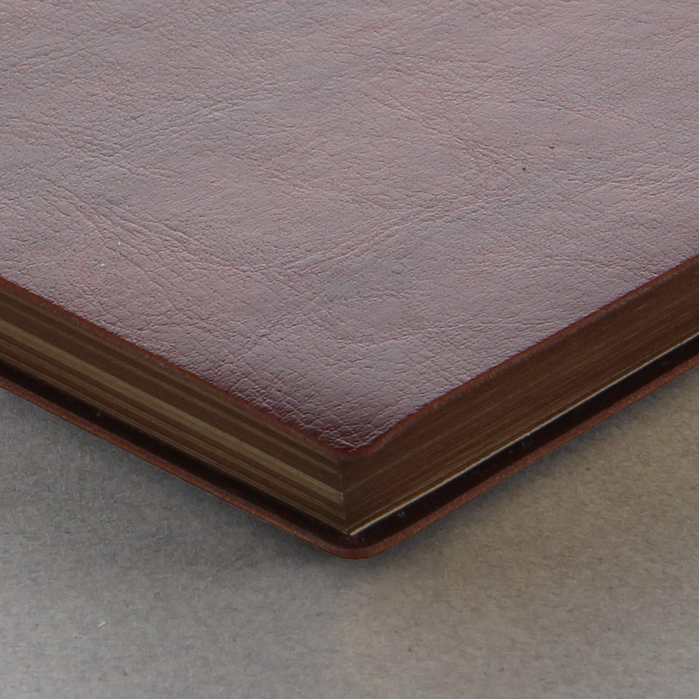 Lecassa A4 Ruled Notebook#colour_brown