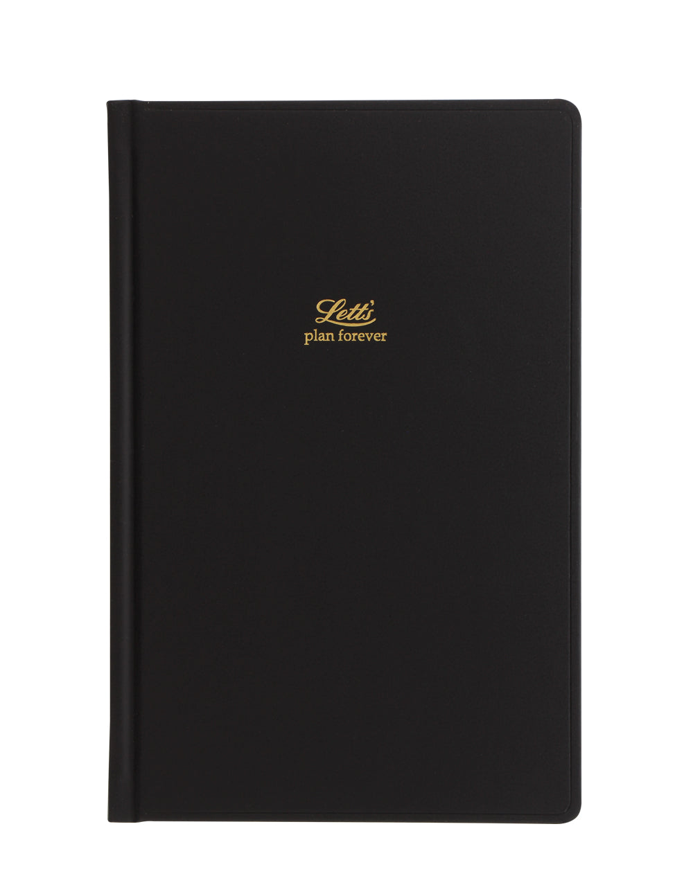 Letts Icon Perpetual Undated Diary - Black