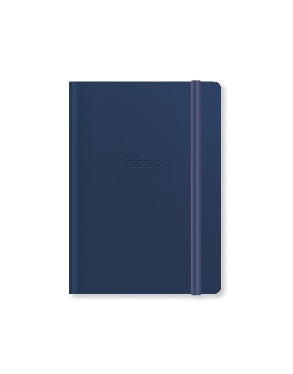 Edge A6 Week to View with Notes 18-Month Diary 2023-2024 - English - Navy Blue - Letts of London#colour_navy