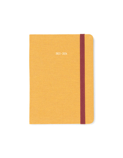 Raw A6 Diary 2023-2024 | Day to a Page with Appointments | Letts of London#colour_mustard