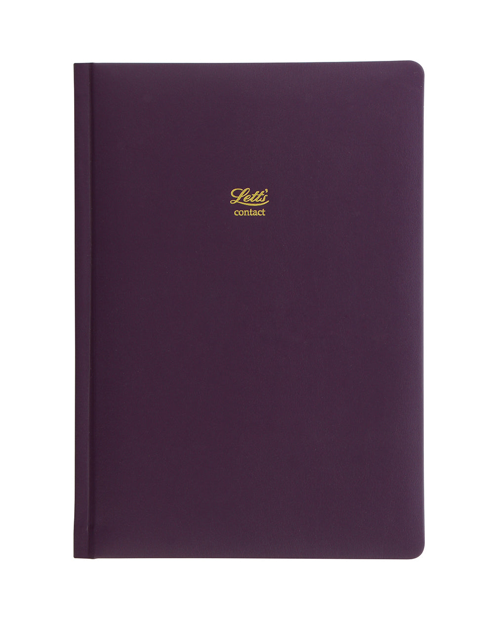 Signature A5 Address Book in Purple by Letts of London#colour_purple