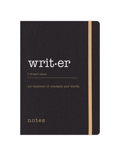 Eco Writers Words A5 Dotted Notebook by Lett of London