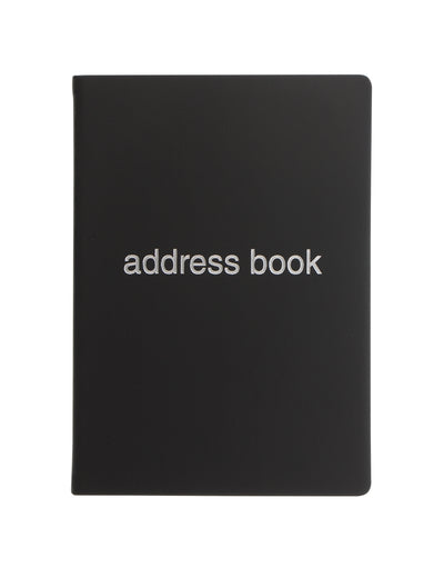 Dazzle A5 Address Book Black#colour_black