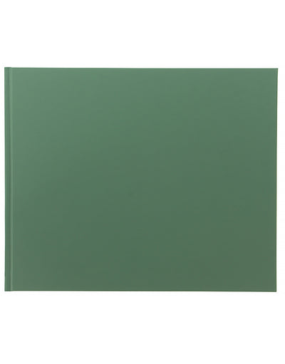 Icon Quarto Landscape Plain Guest Book Green#colour_green