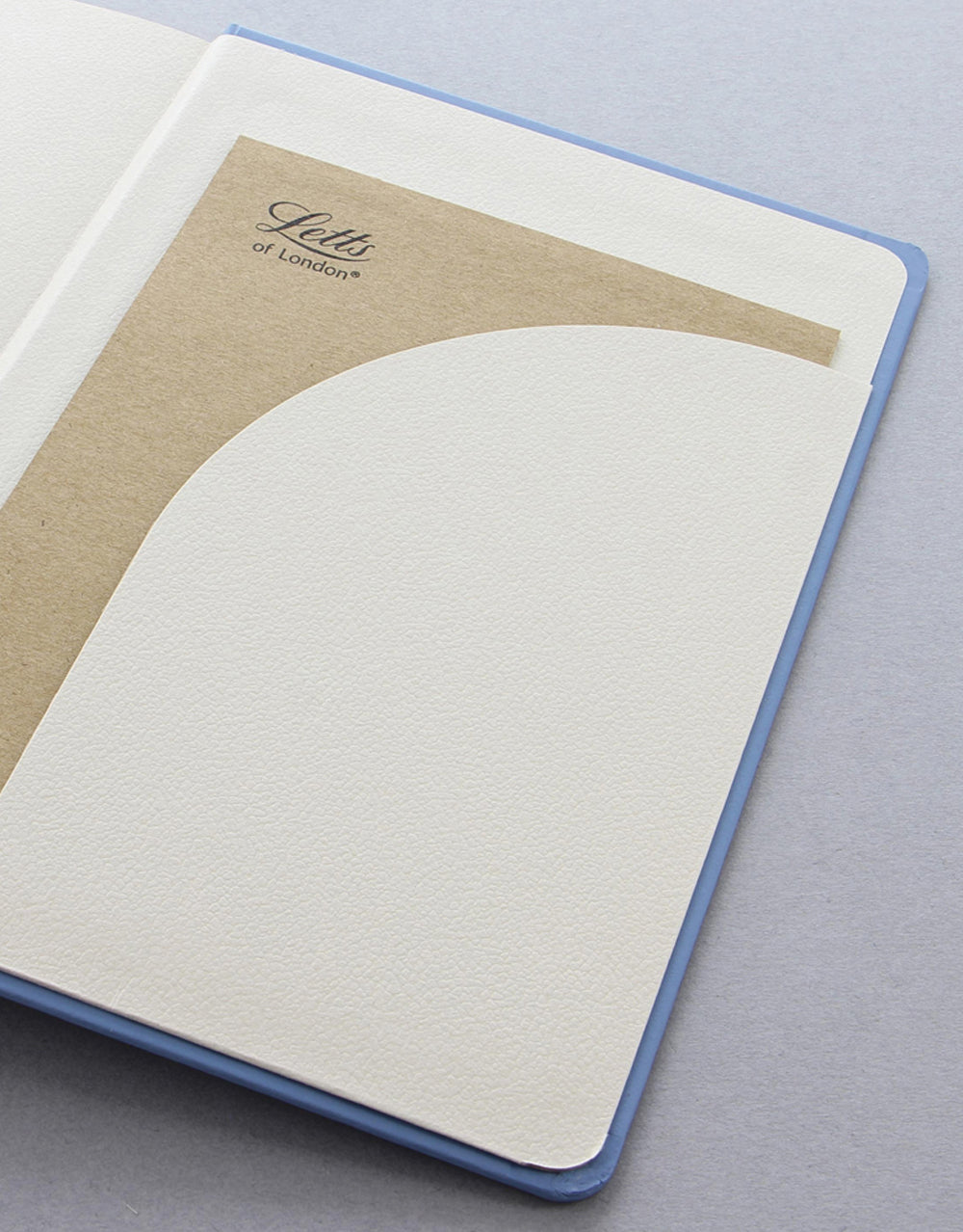 Icon Book Perpetual Diary Blue Back Pocket#colour_blue