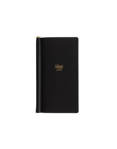 Legacy Slim Pocket Plain Notebook Black#colour_black