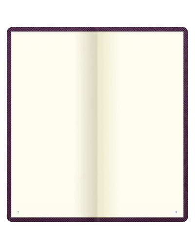 Legacy Slim Pocket Plain Notebook Purple Inside Pages#colour_purple