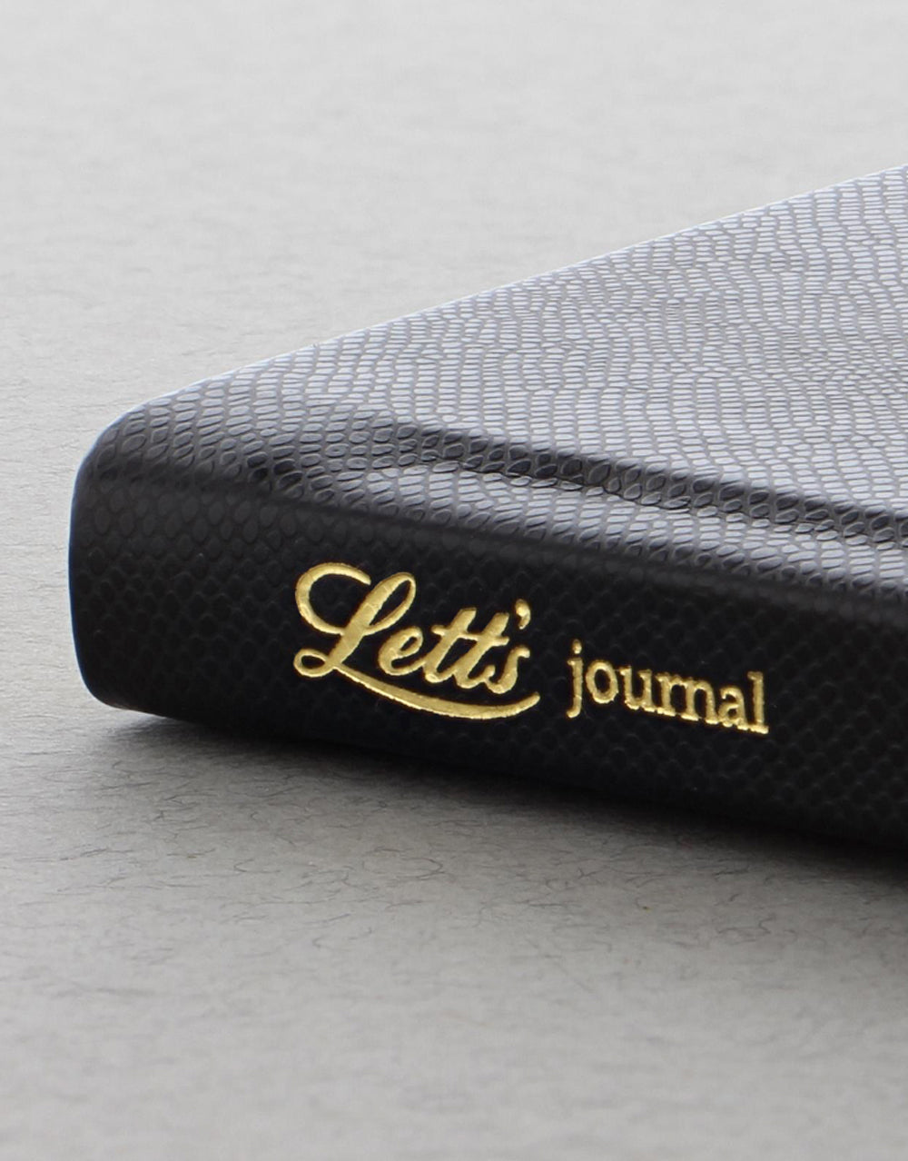 Letts Legacy Book Dotted Notebook Black Spine#colour_black