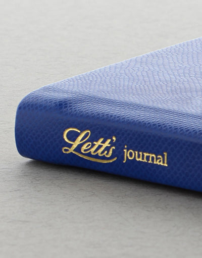 Letts Legacy Book Dotted Notebook Blue Spine#colour_blue