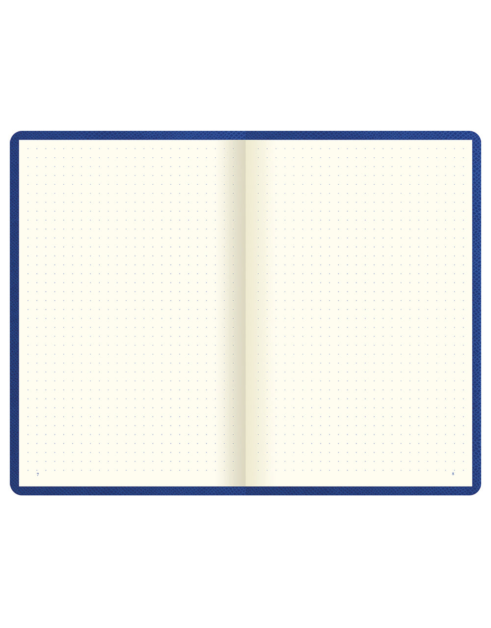 Letts Legacy Book Dotted Notebook Blue Dotted Pages#colour_blue