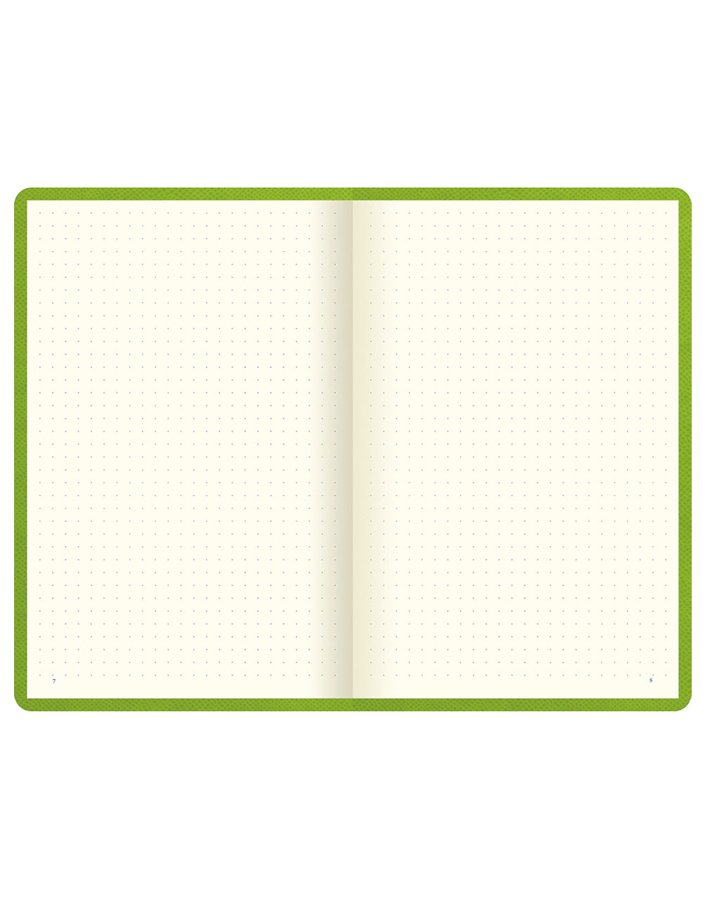 Letts Legacy Book Dotted Notebook Green Dotted Pages#colour_green