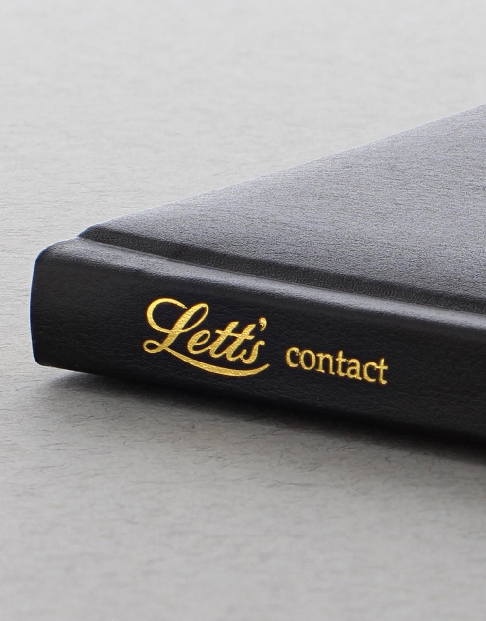 Signature A5 Address Book in Black by Letts of London#colour_black
