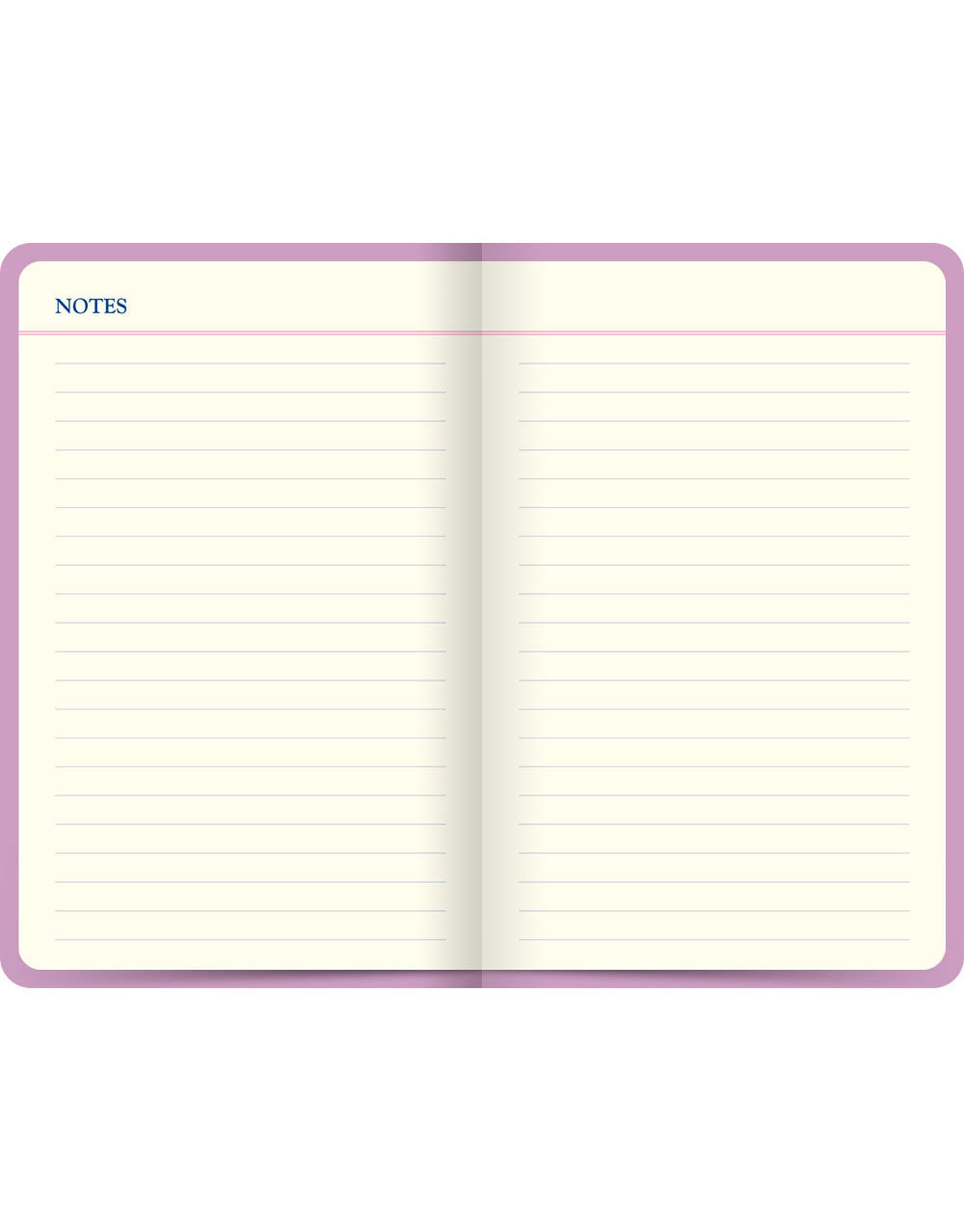 Icon Book Perpetual Diary Pink Notes#colour_pink